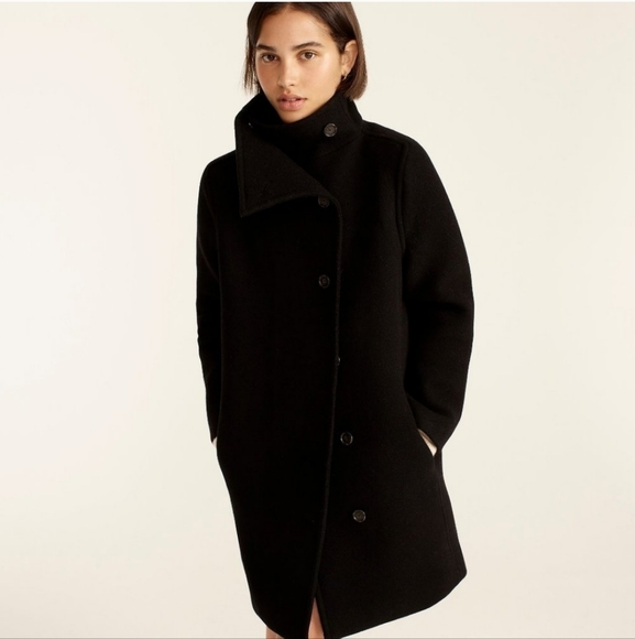 NWOT 6 TALL J. Crew Wool Nello Gori Coat - Picture 4 of 12